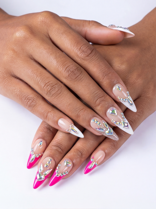 NAPN01 - Crystal Crown Stiletto