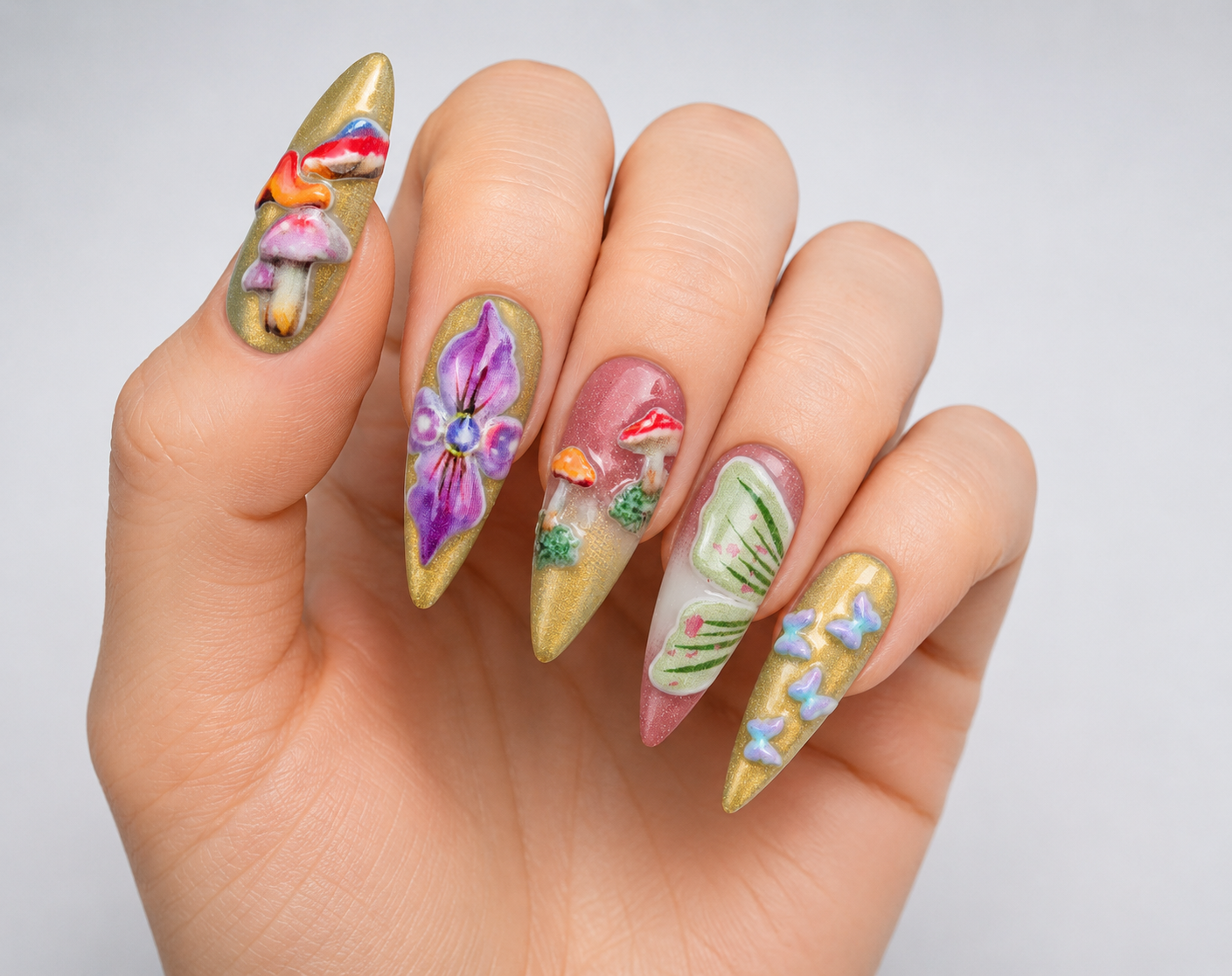 Golden Fairy Garden