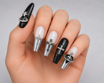 NAPN13 - Chrome Noir Cross