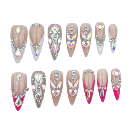 NAPN01 - Crystal Crown Stiletto