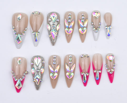 Crystal Crown Stiletto