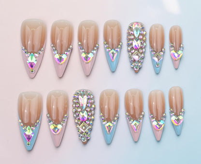 NAPN03 - Iridescent Crown Bling