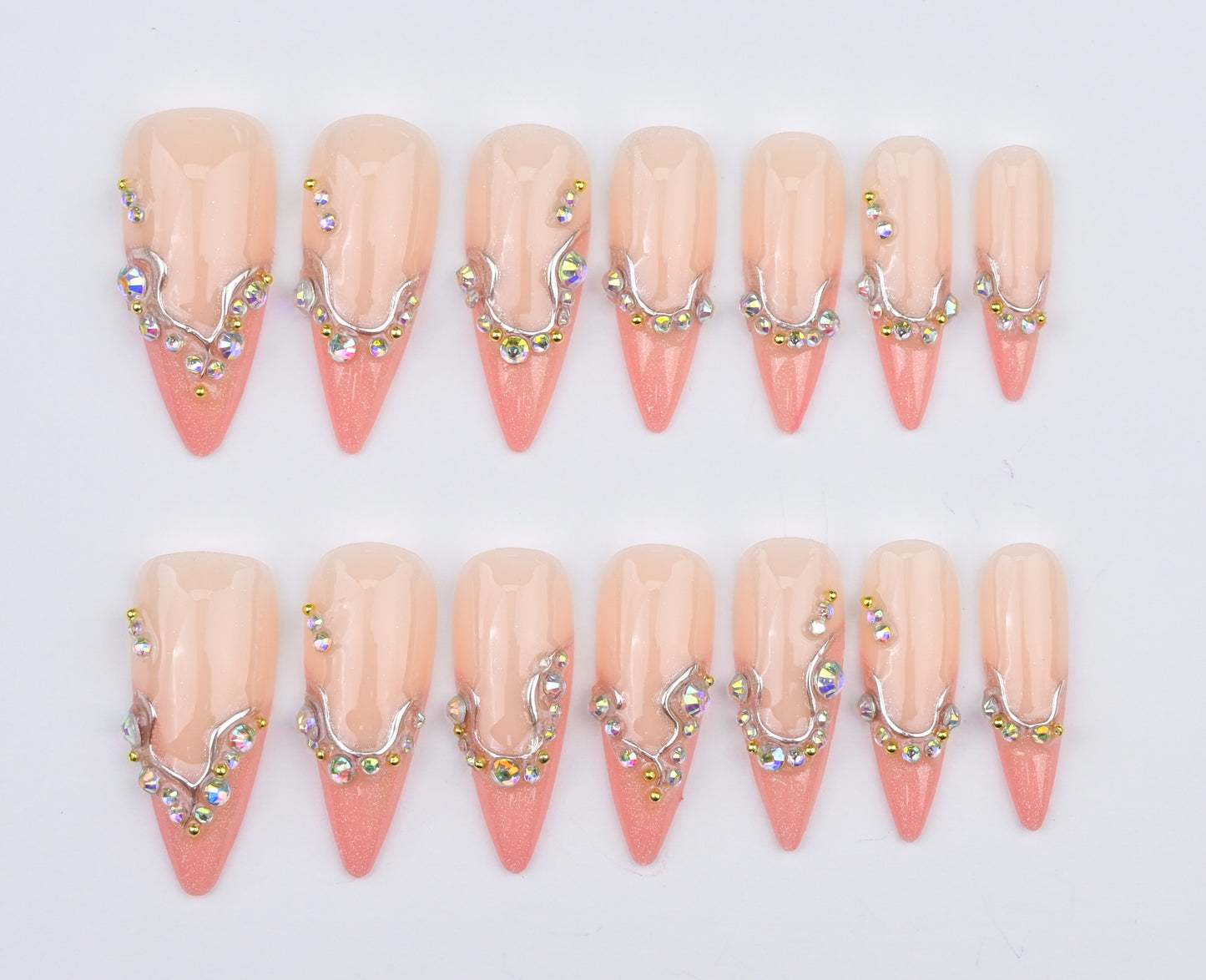 Peach Champagne Drip