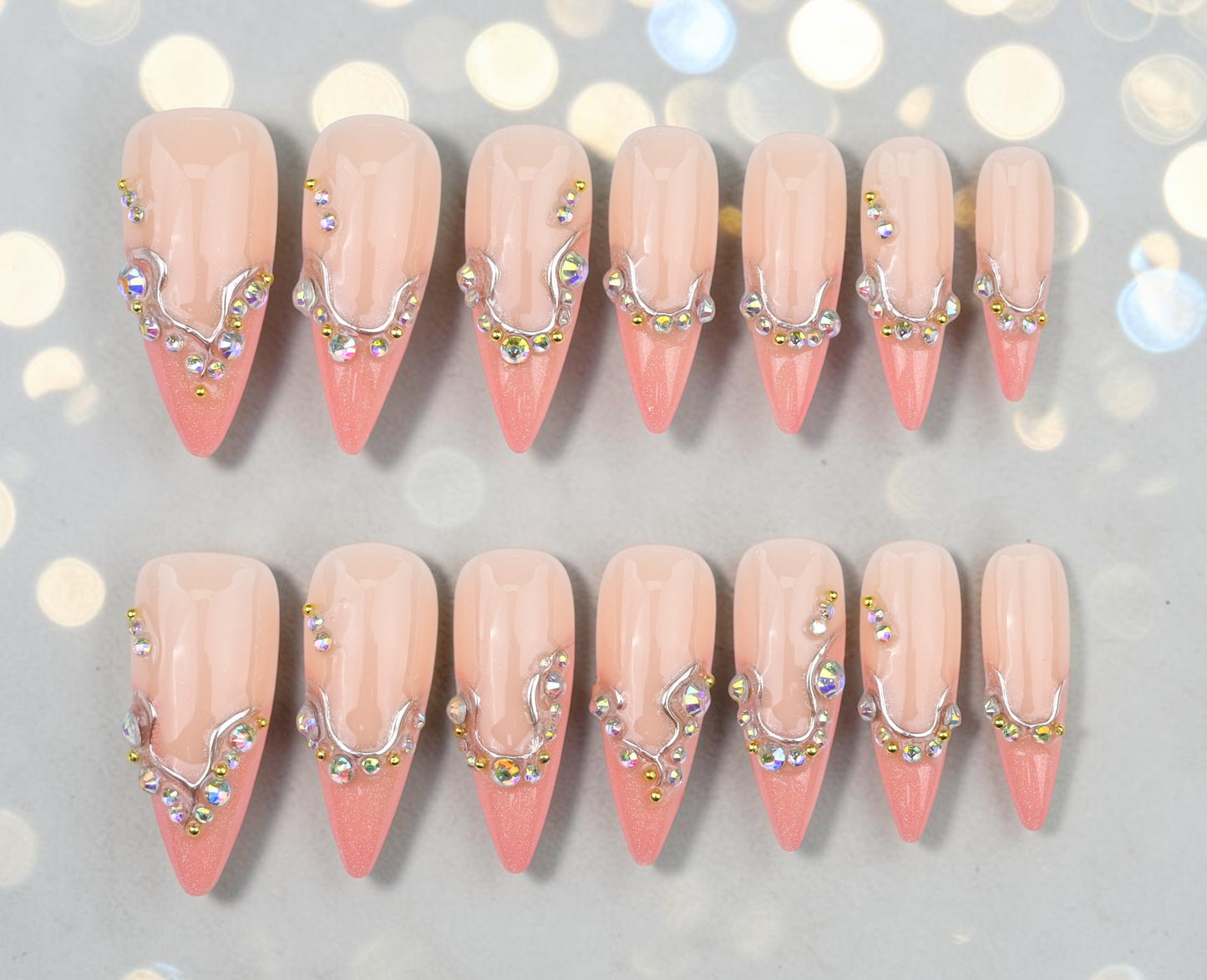 Peach Champagne Drip