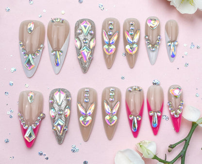 NAPN01 - Crystal Crown Stiletto